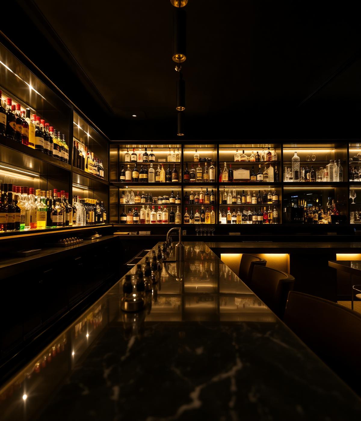 The bar